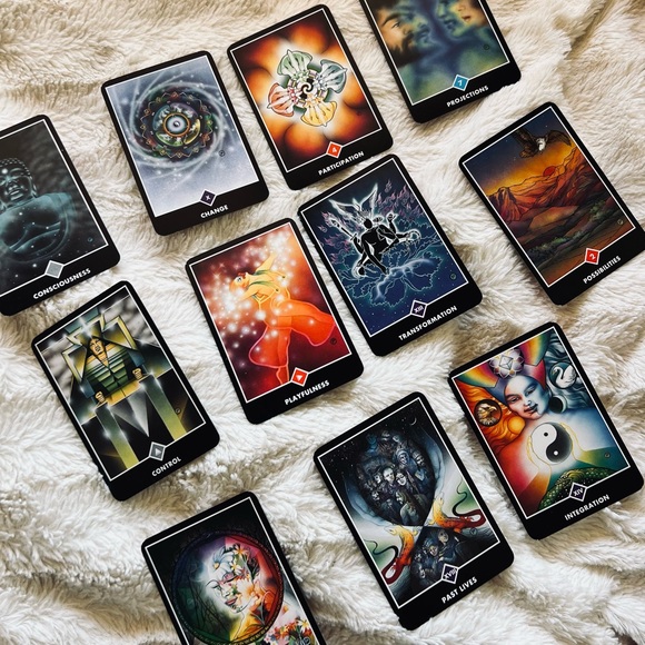 Osho Zen Tarot Transcendental Game of Zen Oracle deck Cards and Booklet - Picture 4 of 6